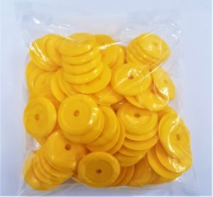 黄色塑胶垫圈(100)